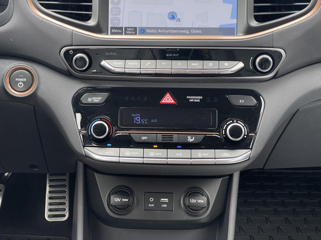 Hyundai Ioniq premium ev | schuif-/kanteldak | leder | geheugenstoel | stuu