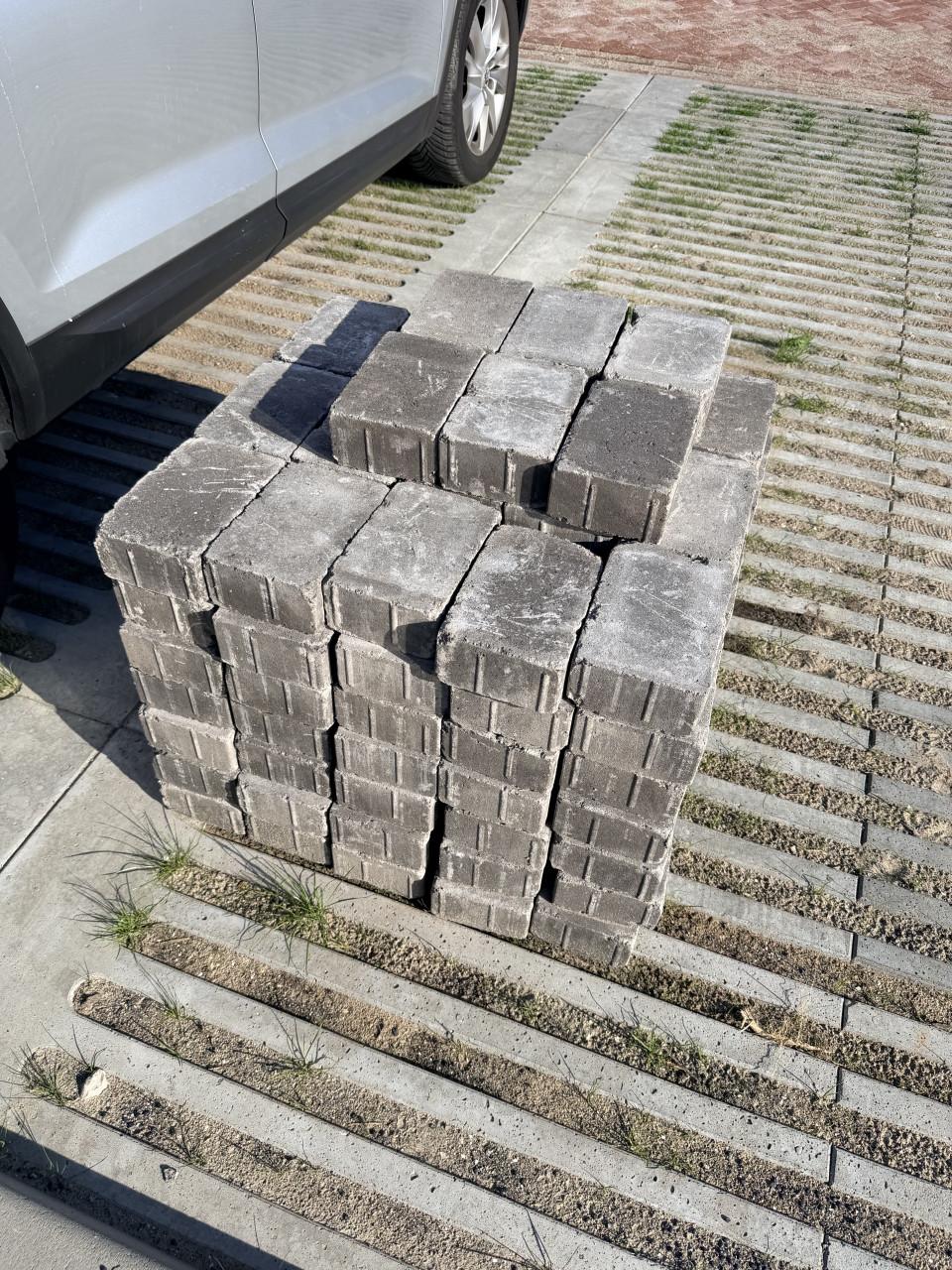 Redsun Trumbelton Coal straat stenen antraciet