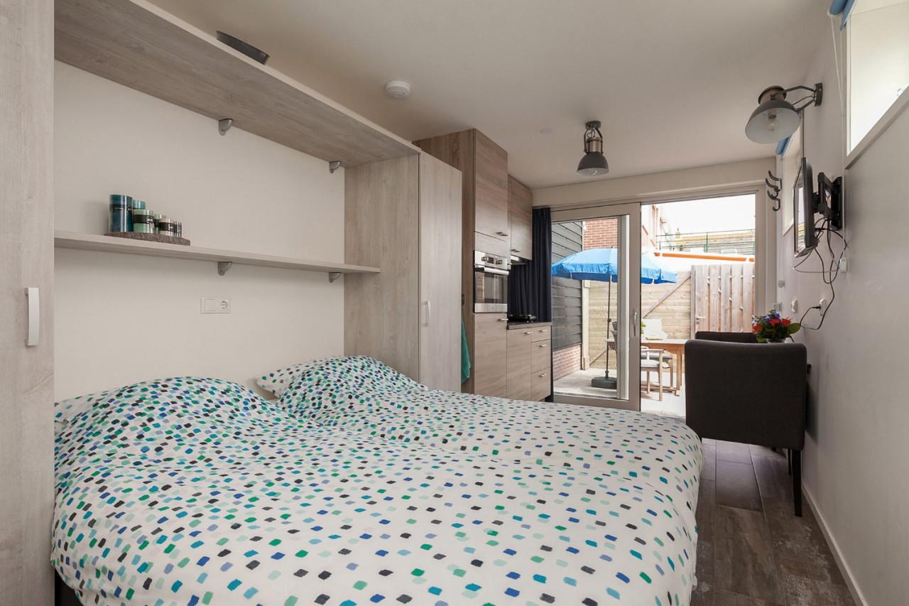 Gemeubileerde studio te Westkapelle voor tijdelijke verhuur