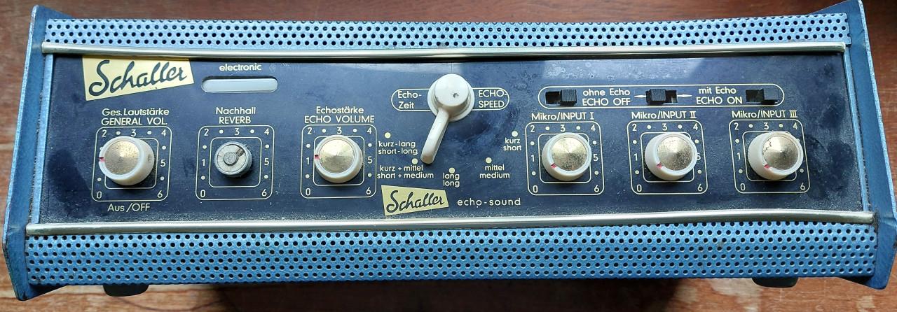 Schaller Vintage Echo-Sound delay unit