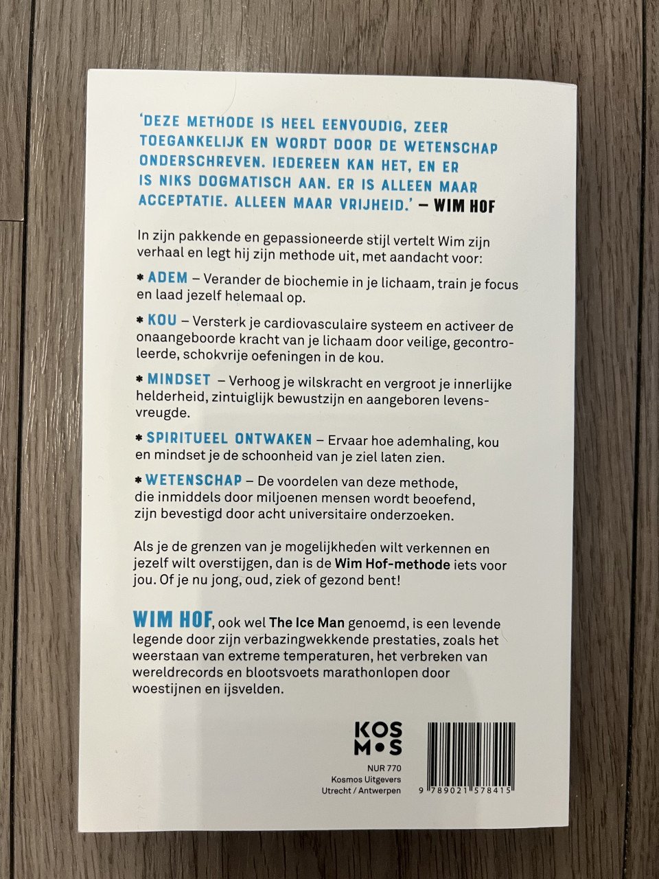 Wim Hof methode The Iceman