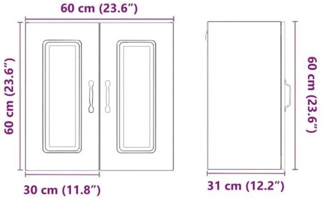 Tafel + vier kasten / 5 x nieuwe meubelen in de verpakking