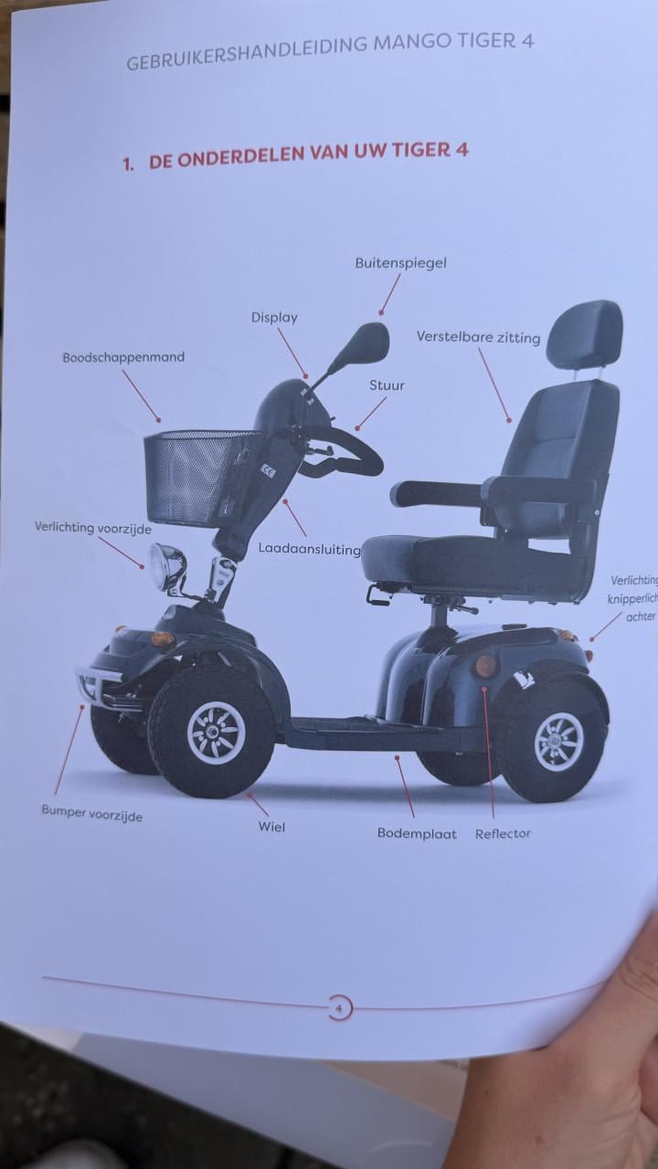 Scootmobiel mango