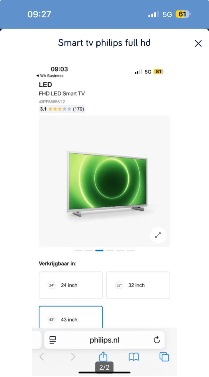Philips tv
