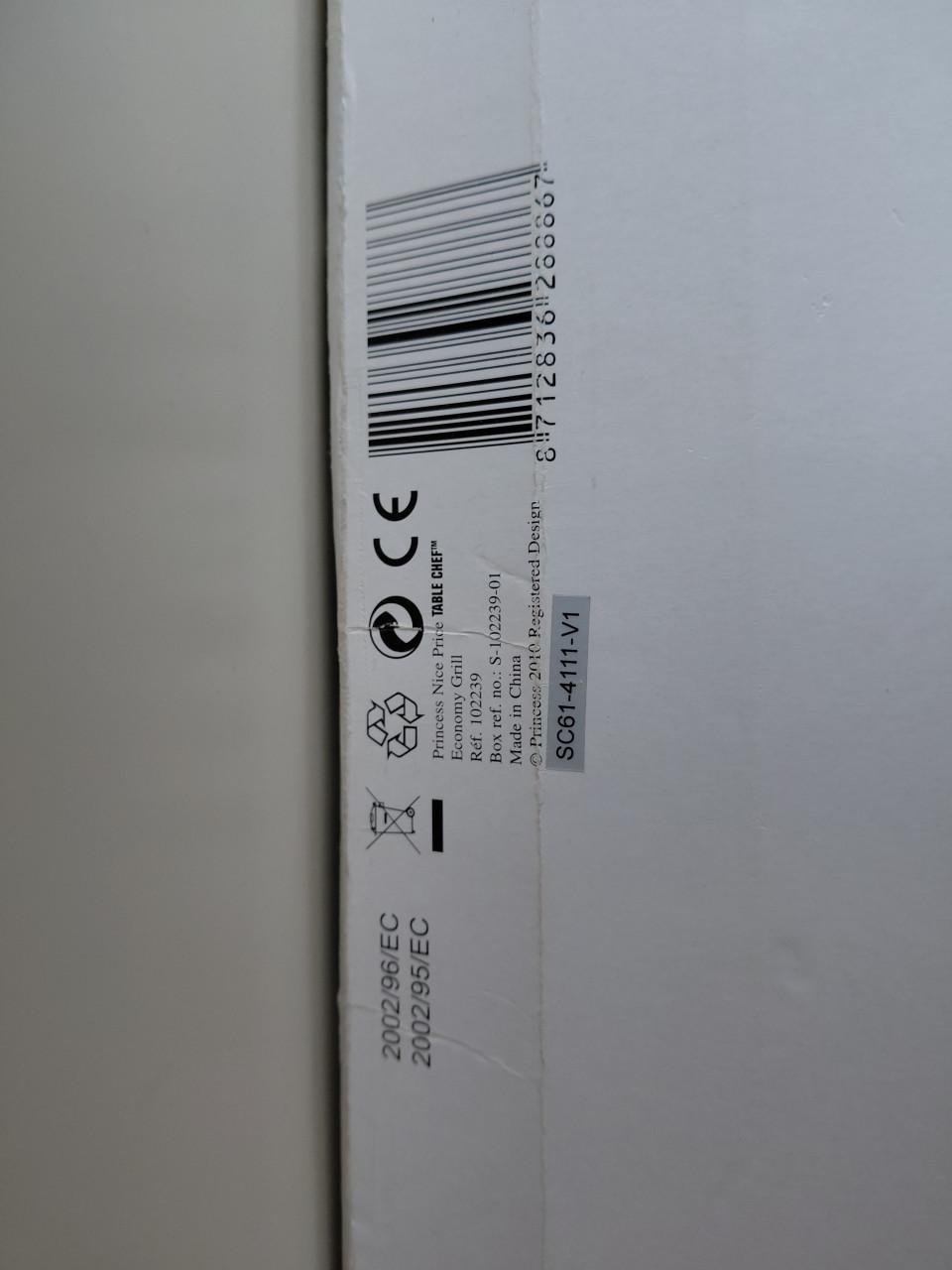 Princess bak/grillplaat