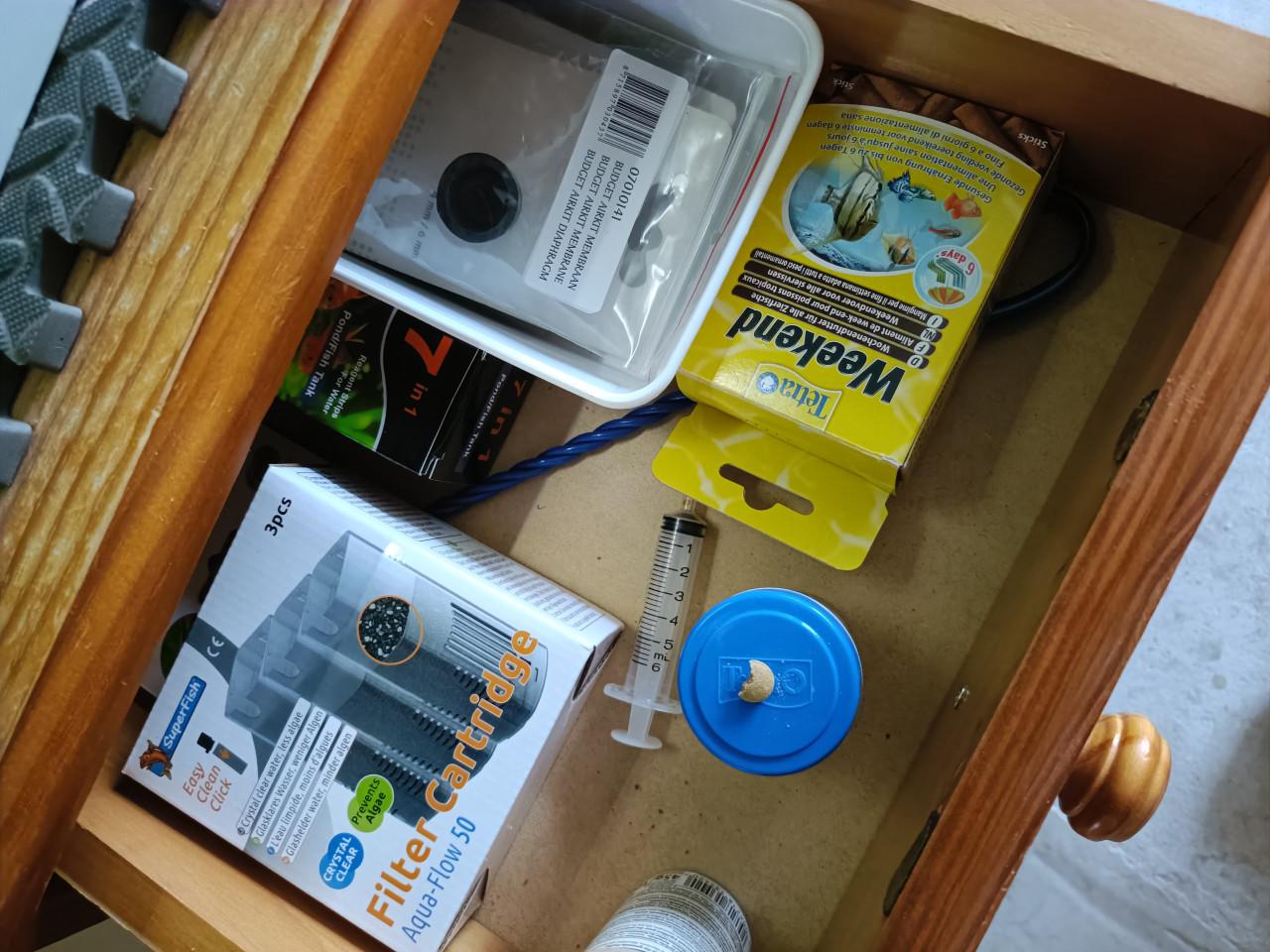 Aquarium 25 liter compleet