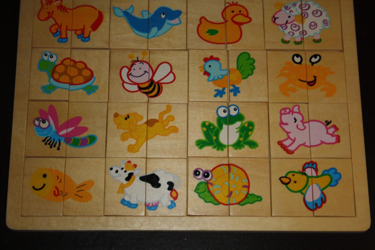 Te koop NIEUW puzzel DIEREN
