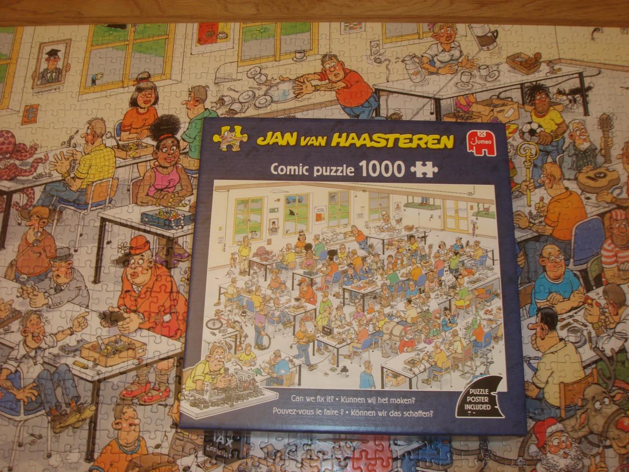 Te koop Complete Jan van Haasteren puzzel Kunnen wij het maken