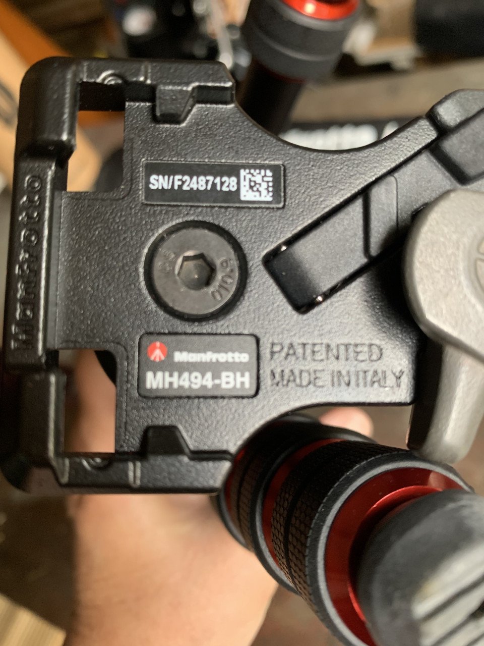 Te koop statief manfrotto be free nieuw