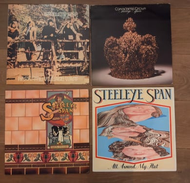 Steeleye Span 4 x LP's - Vintage Folk Rock