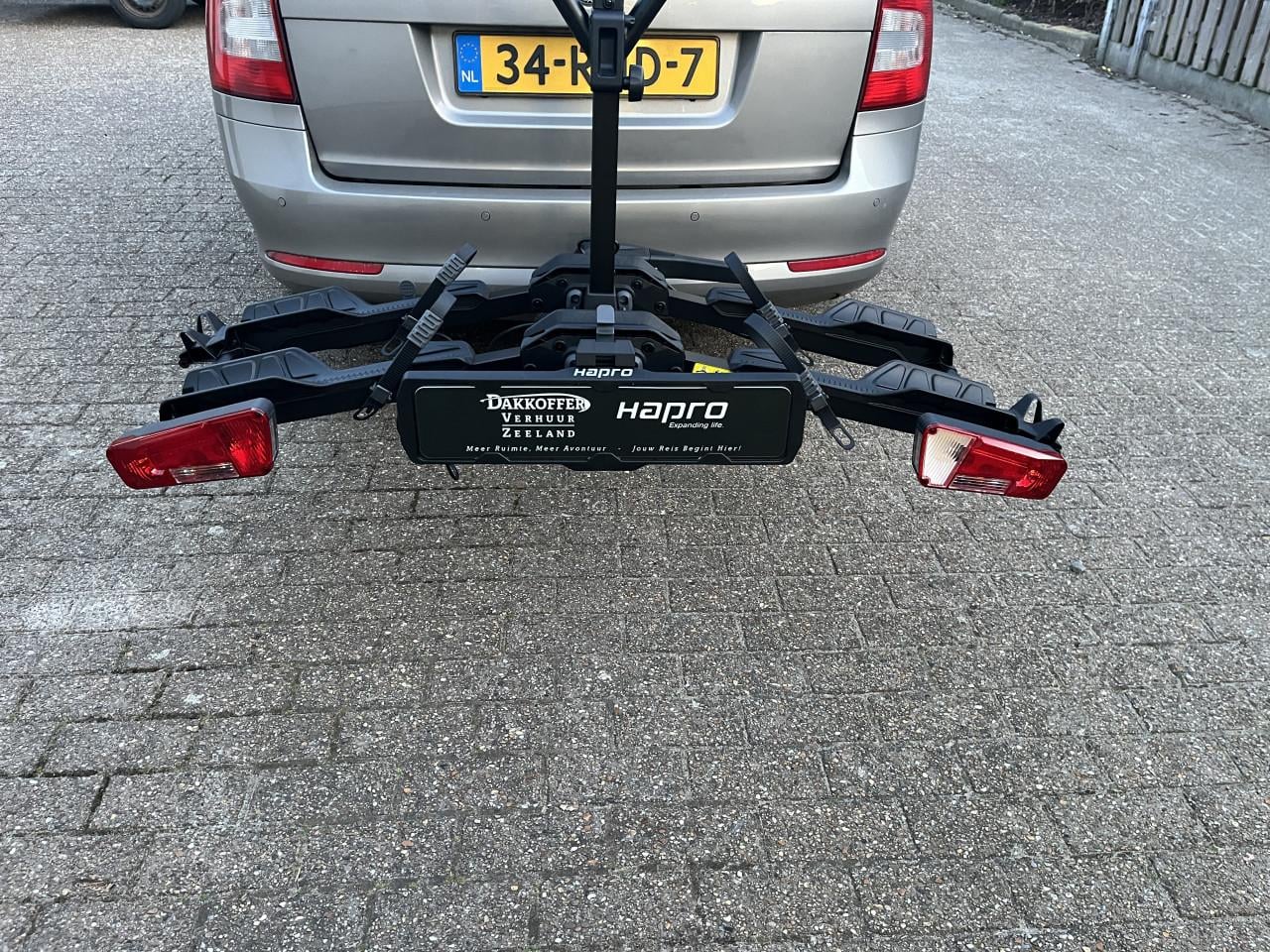 Fietsendrager voor de meivakantie of de zomervakantie huren