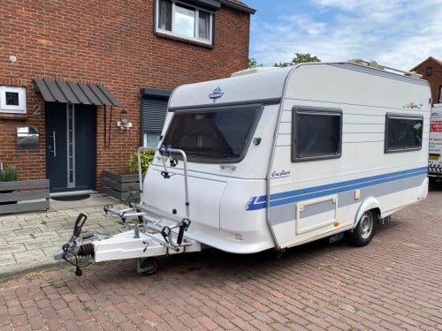 Hobby 400 SF caravan ,mover!!Volledig uitgerust, Klaar voor vertrek