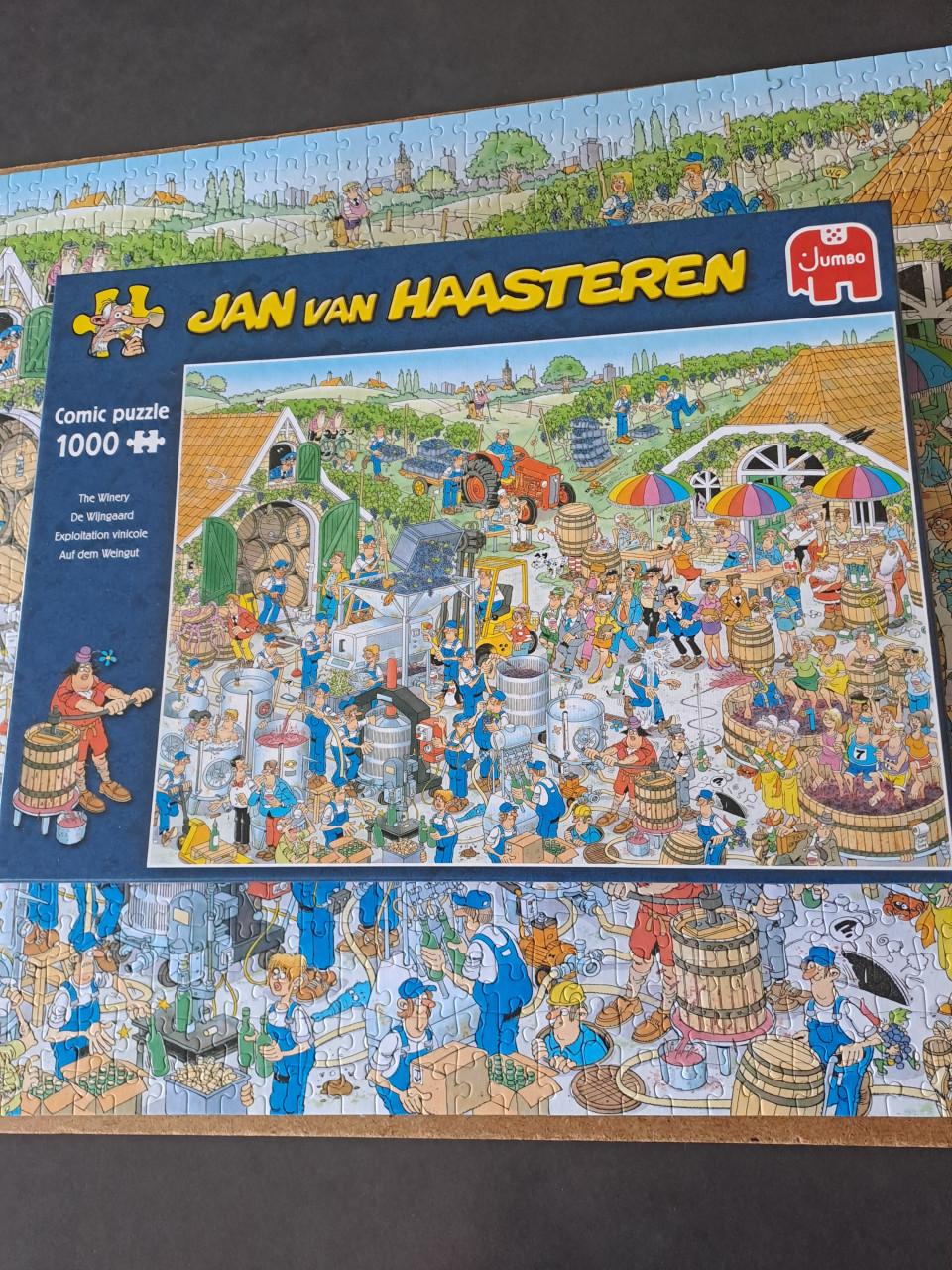 Jan van Haasteren puzzel 'De Wijngaard'