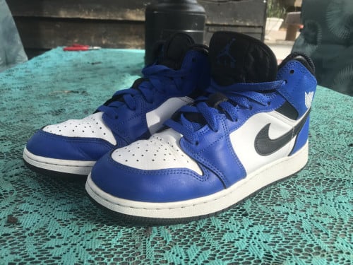 Nike Jordans blauw