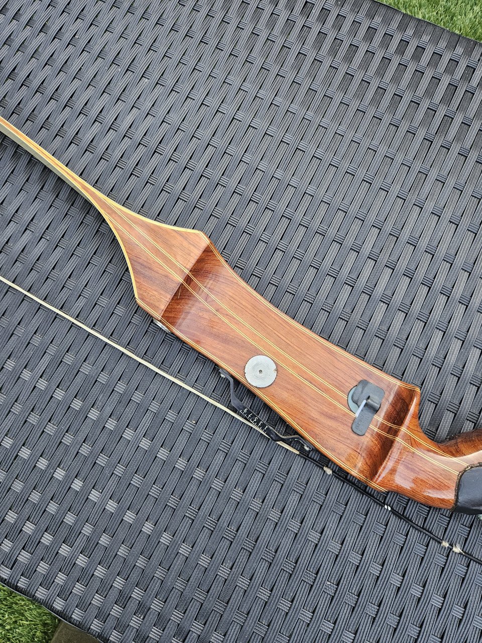 Prachtige heel grote vintage jaren 60 handboog marksman olympic...