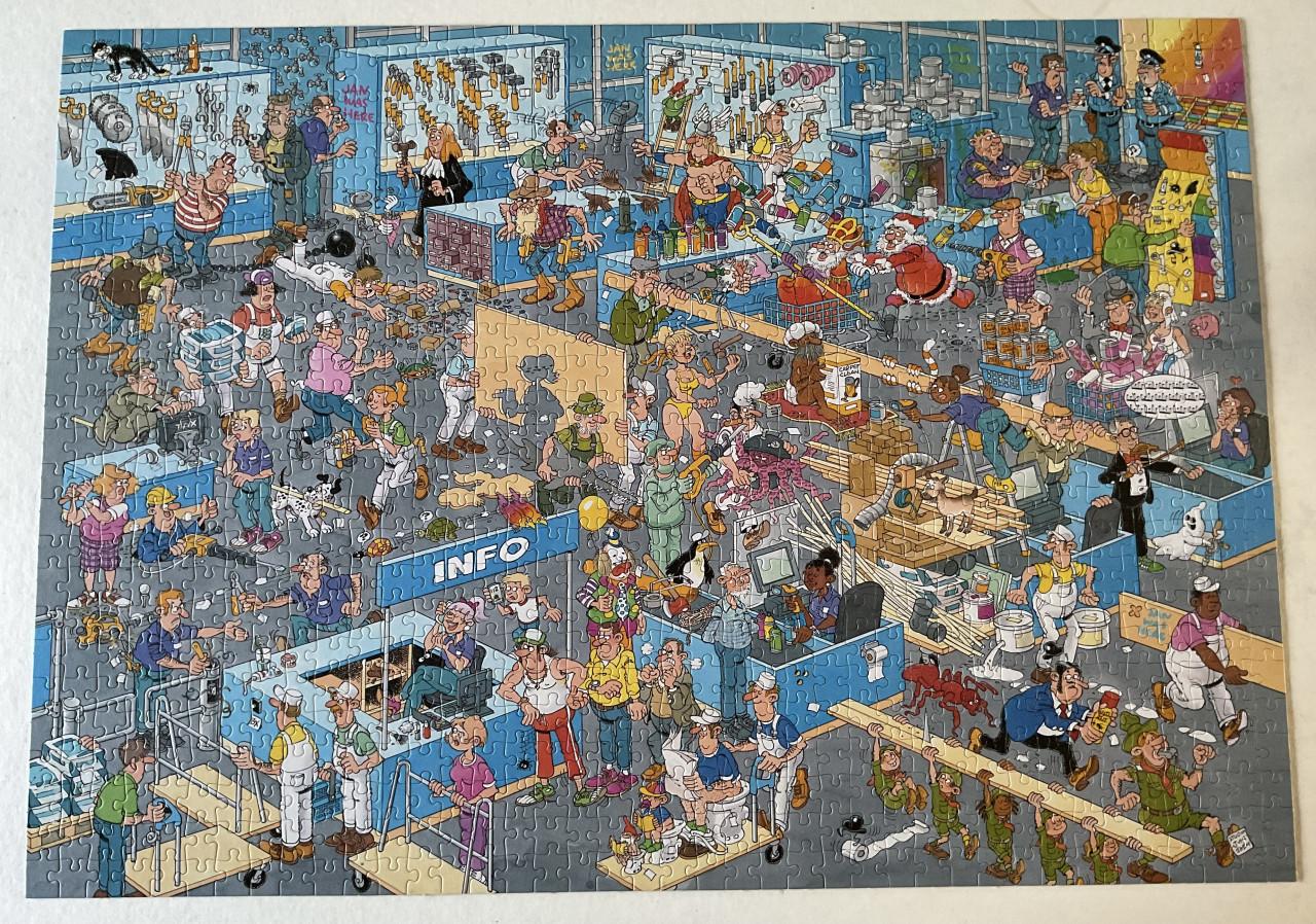 Van Haasteren puzzel, 2x 1000 stukjes