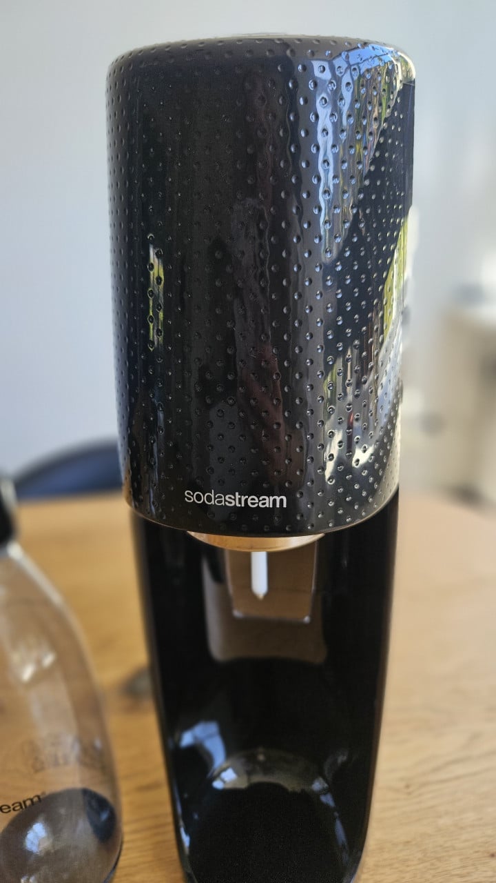 Sodastream met cilinder en flessen
