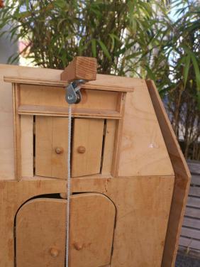 Leuk houten speelpakhuis