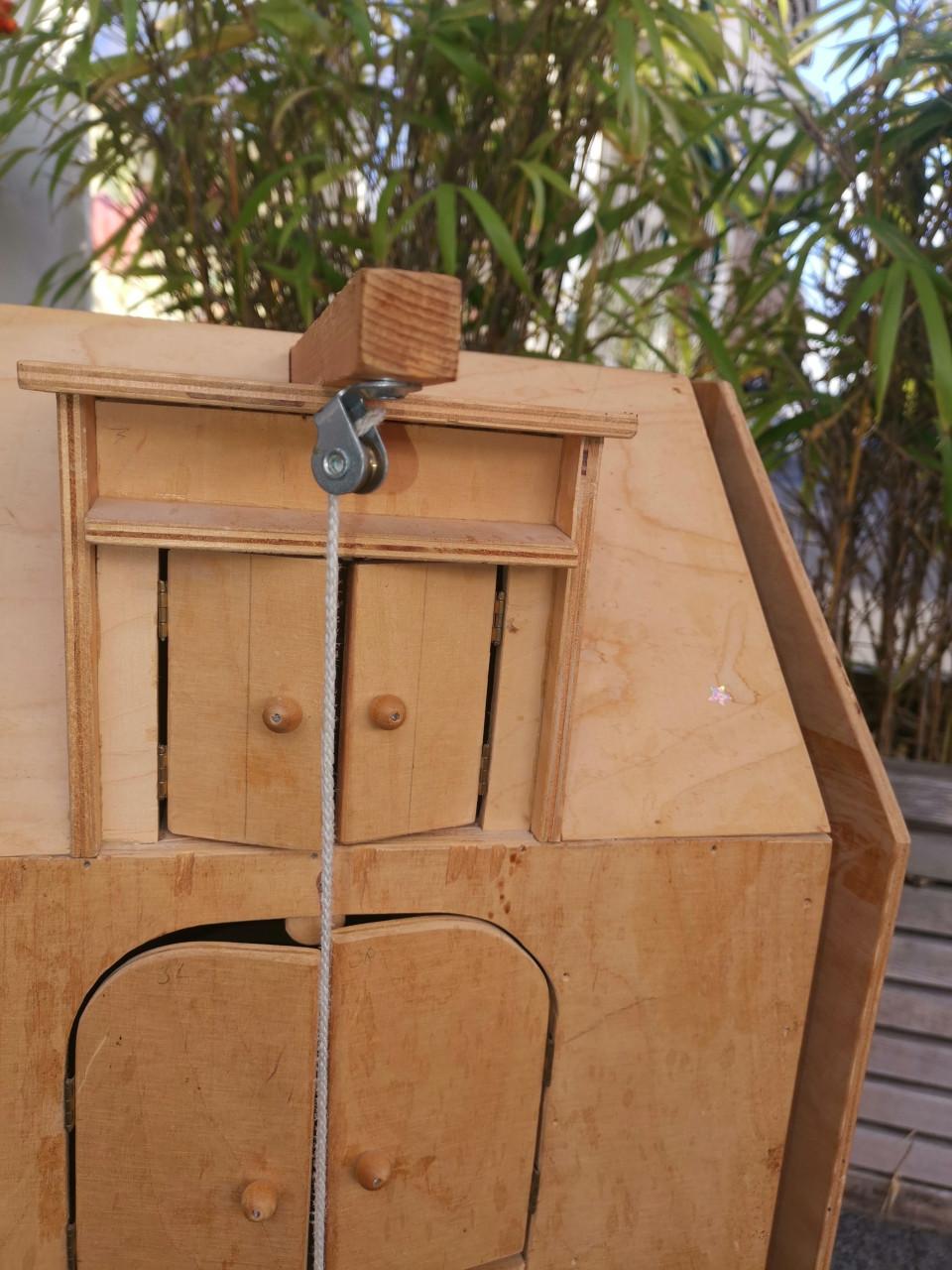 Leuk houten speelpakhuis