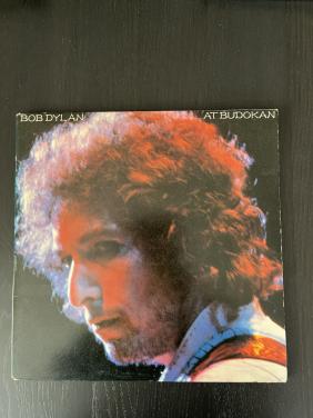 Dubbel LP  van Bob Dylan, titel "Live At Budokan"