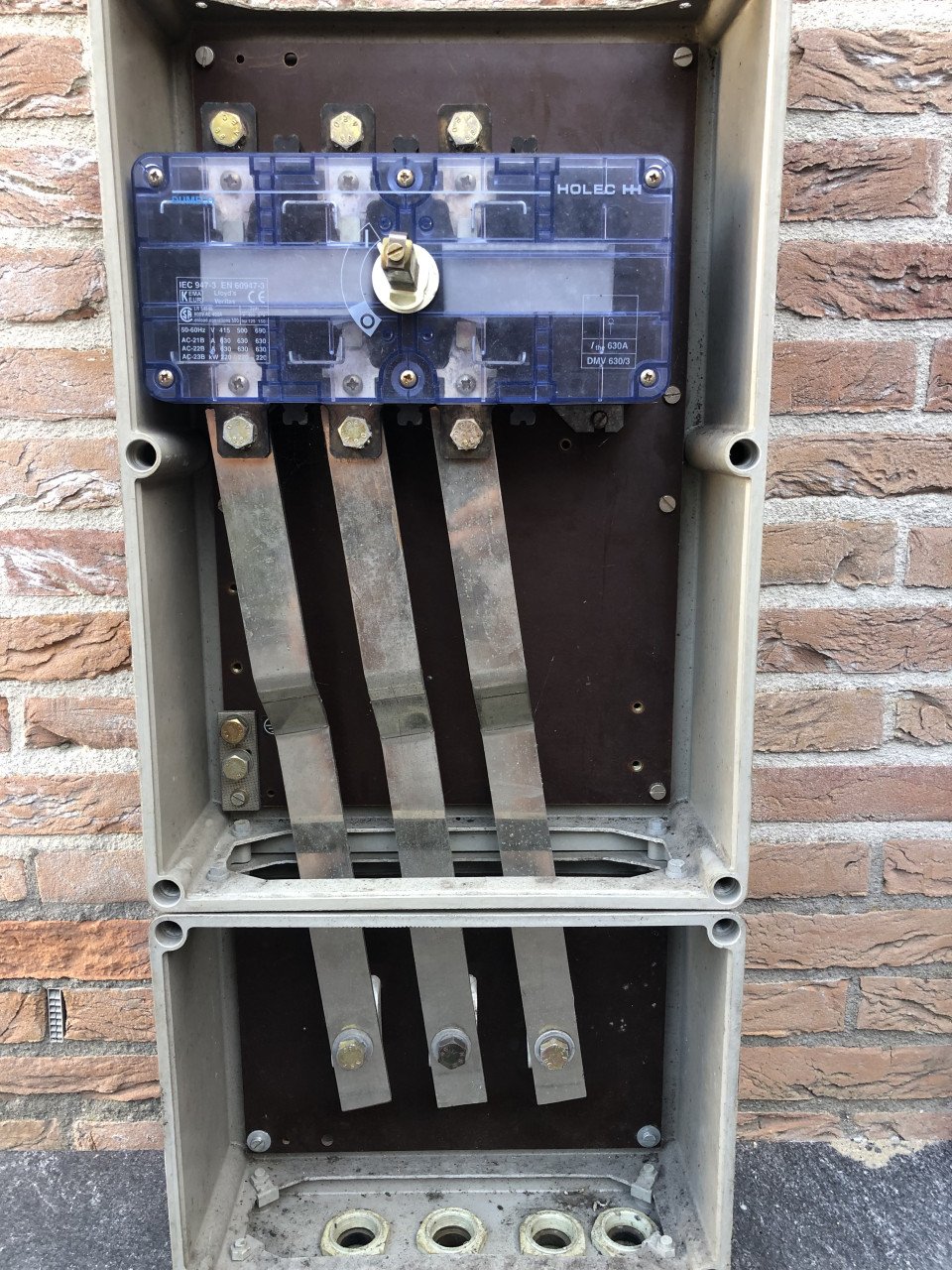 Hoofd schakelaar