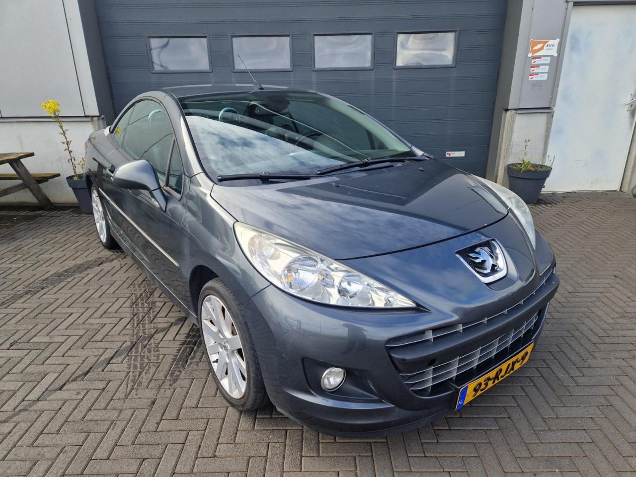 TE KOOP PEUGEOT 207CC CABRIOLET 1.6 VTI EURO 5 1999,- EURO INC BEURT EN APK