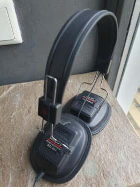 Zgan vintage Philips koptelefoon (stereo headphone) SBC 484..