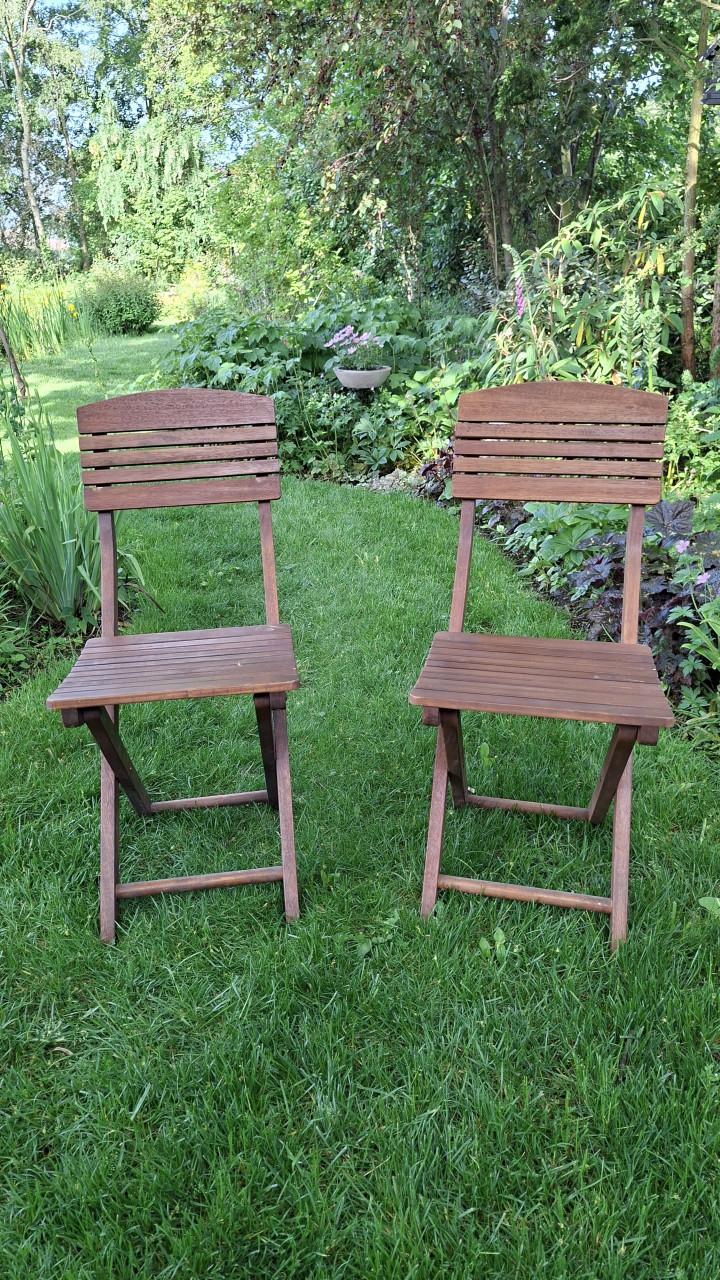 Tuinstoel | Hardhout | Klapstoel