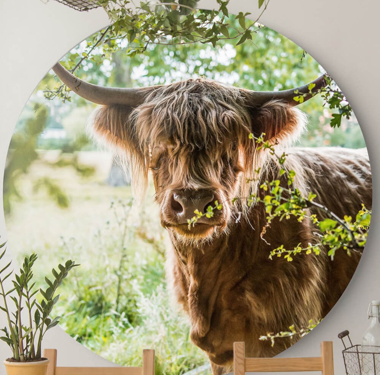 Seemly muurcirkel Highlander