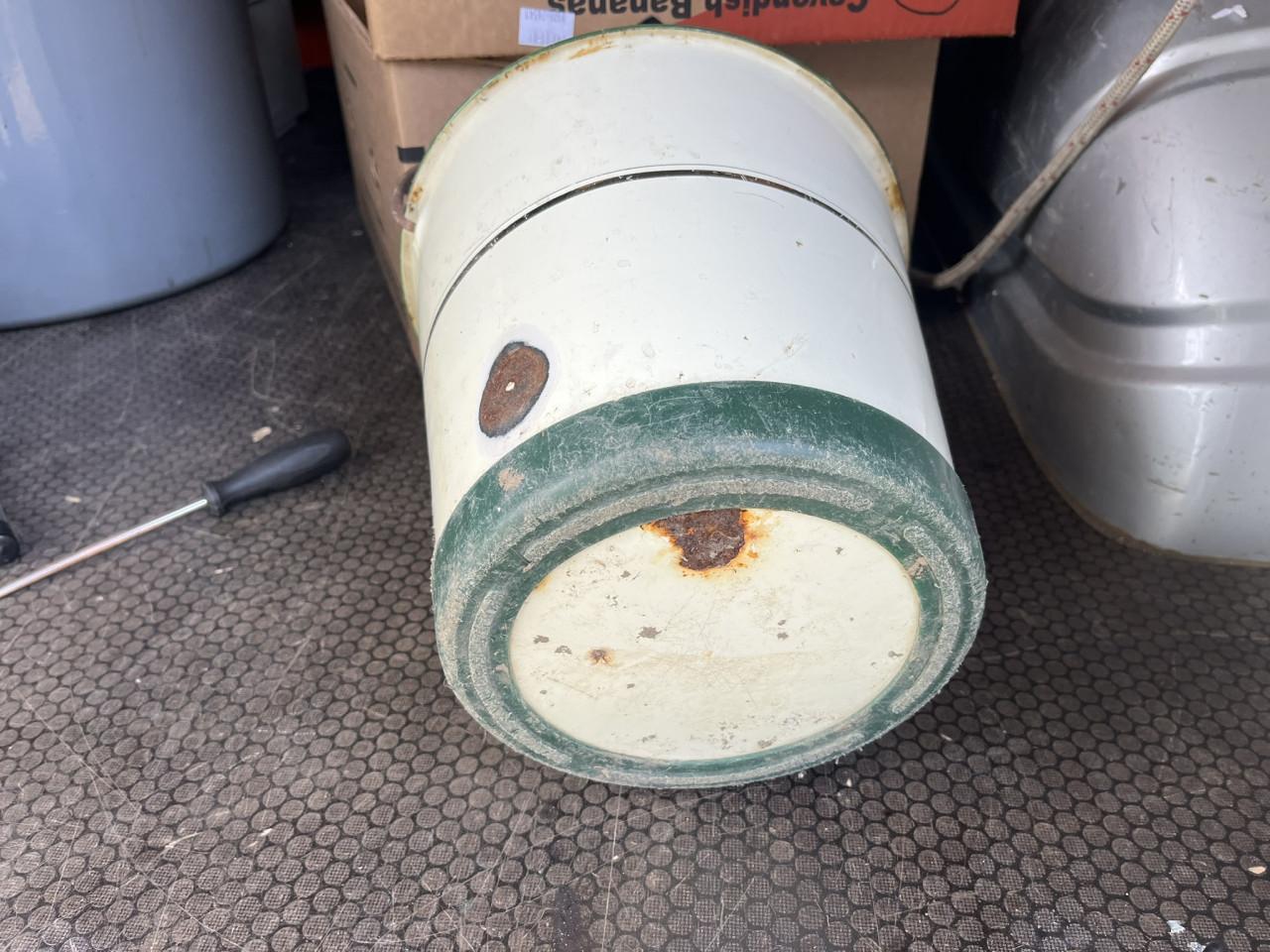 Emaille emmer "Groenten"