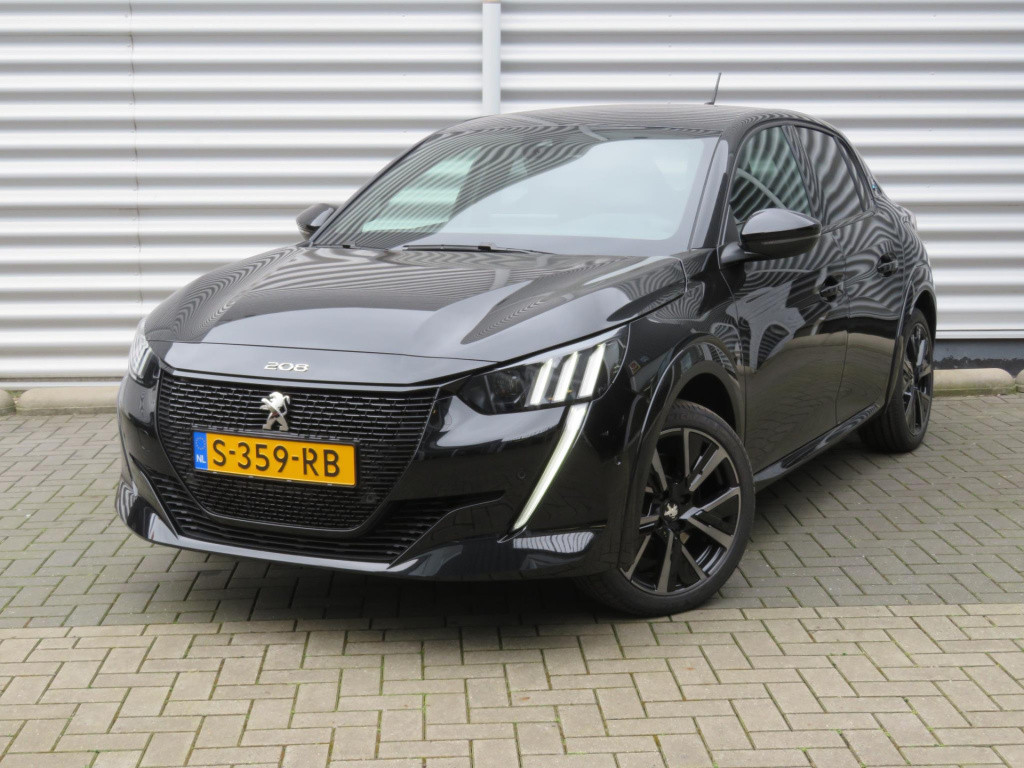 Peugeot 208 ev gt 50kwh 136 automaat 3-fase clima/nav/cam