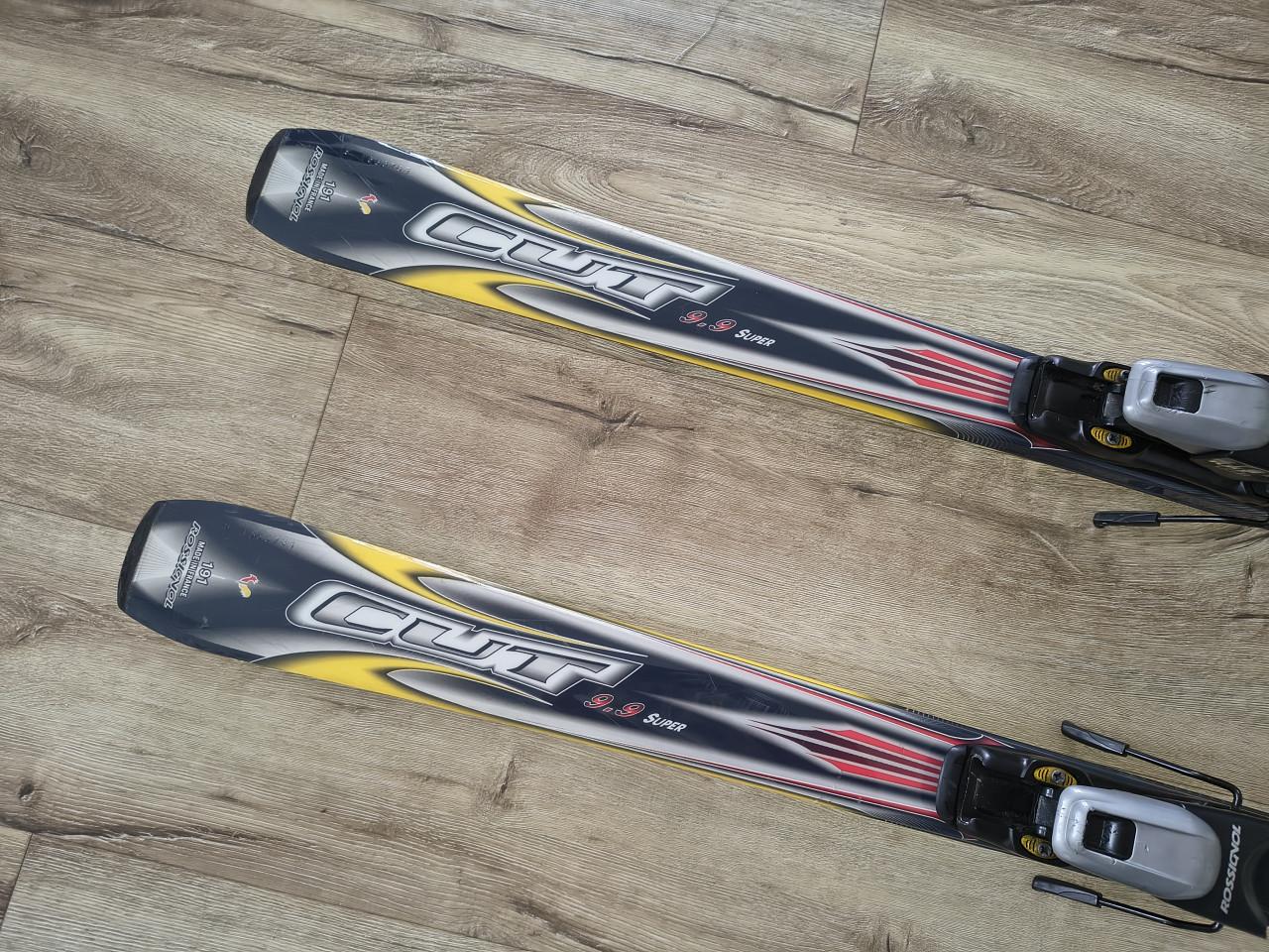 Rossignol cut 9.9 super ski's, 191. Rossignol cross cut ski.