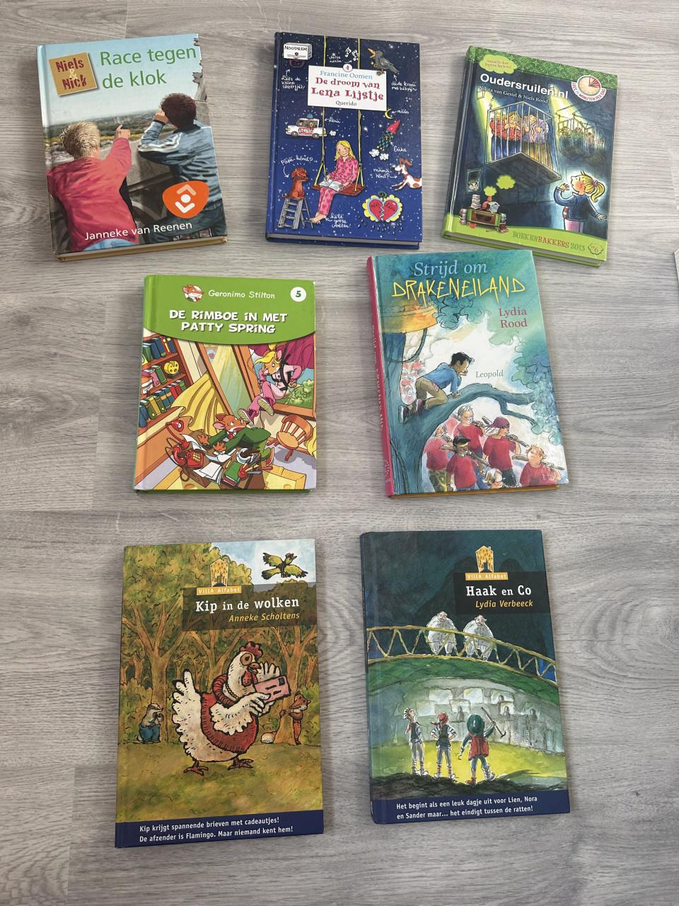 Set van 7 kinderboeken