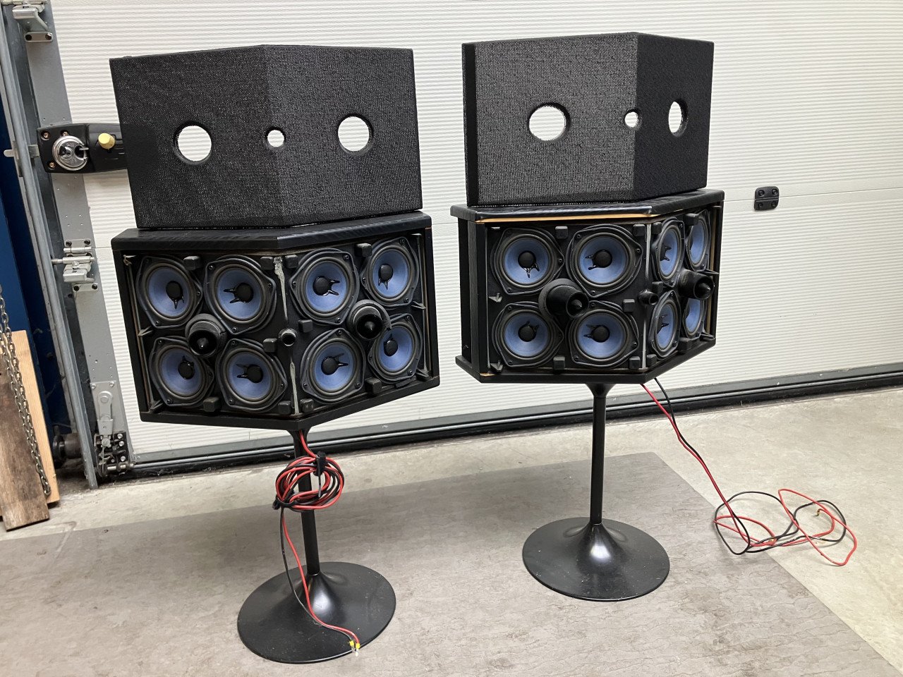 Bose 901 V6 laaste serie set inclusief stands en equalizer