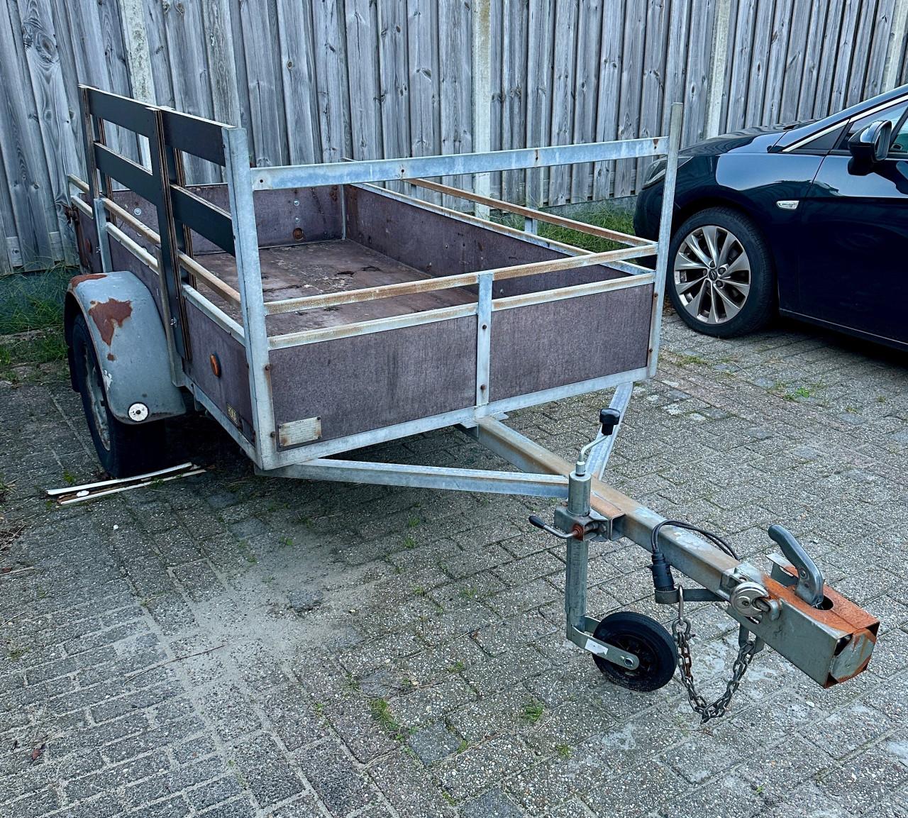 Handige aanhangwagen