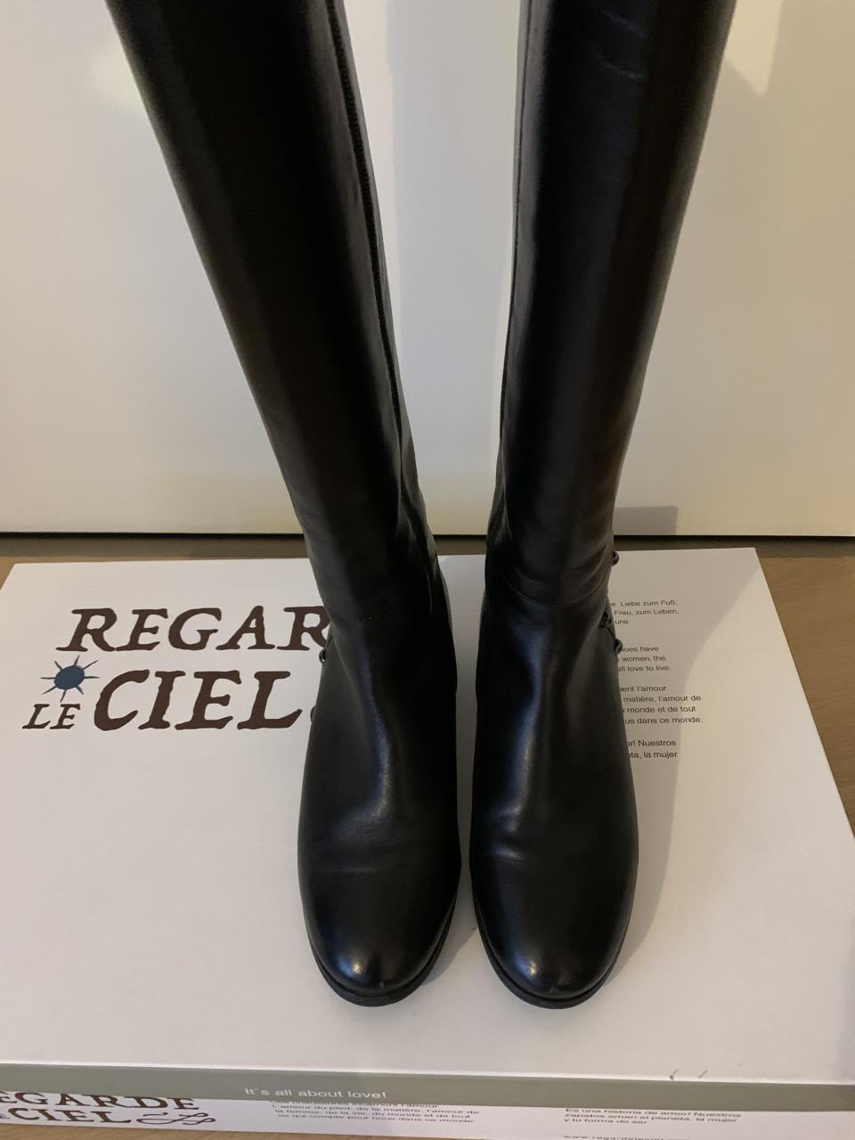 NIEUWE LEREN LAARZEN VAN REGARDE LE CIEL , MT 38