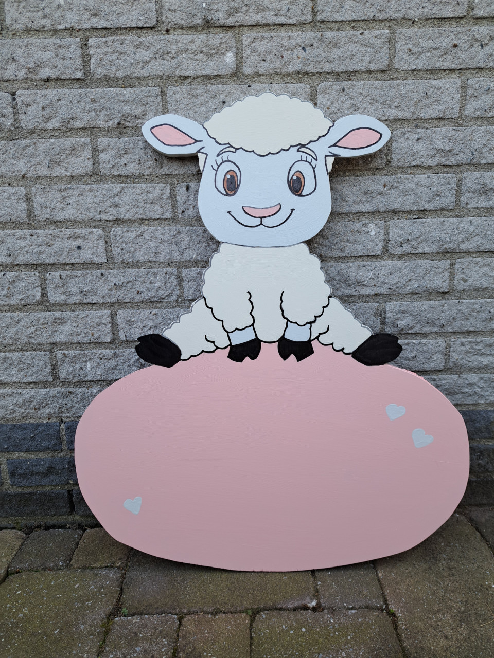Gepersonaliseerde houten geboorteborden