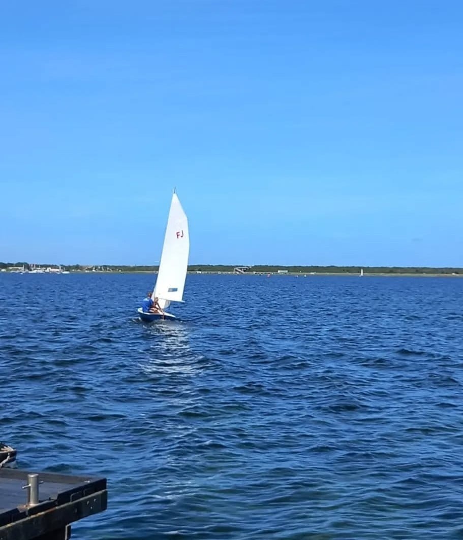 Flying junior zeilboot