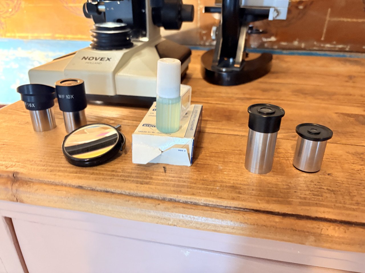 Novex medische microscoop, bonus Olympus Tokyo