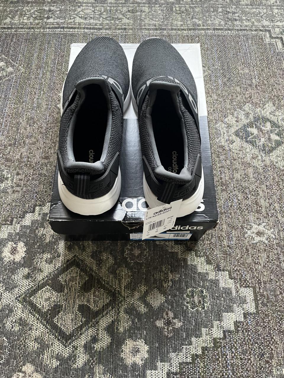 Adidas little racer adapt sneakers.