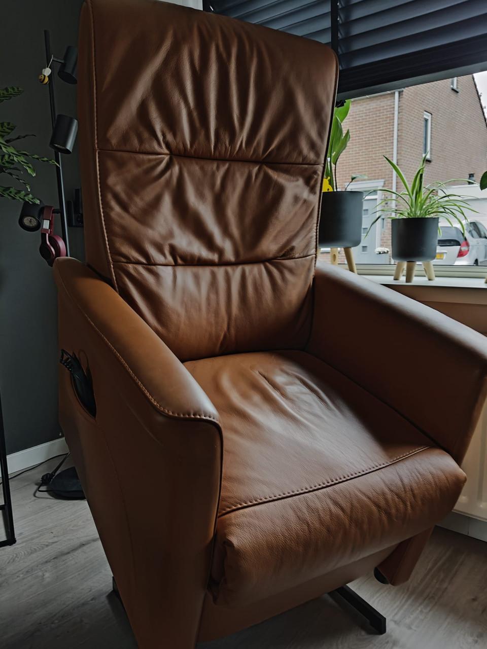 Elektrische relaxfauteuil, met sta-op functie