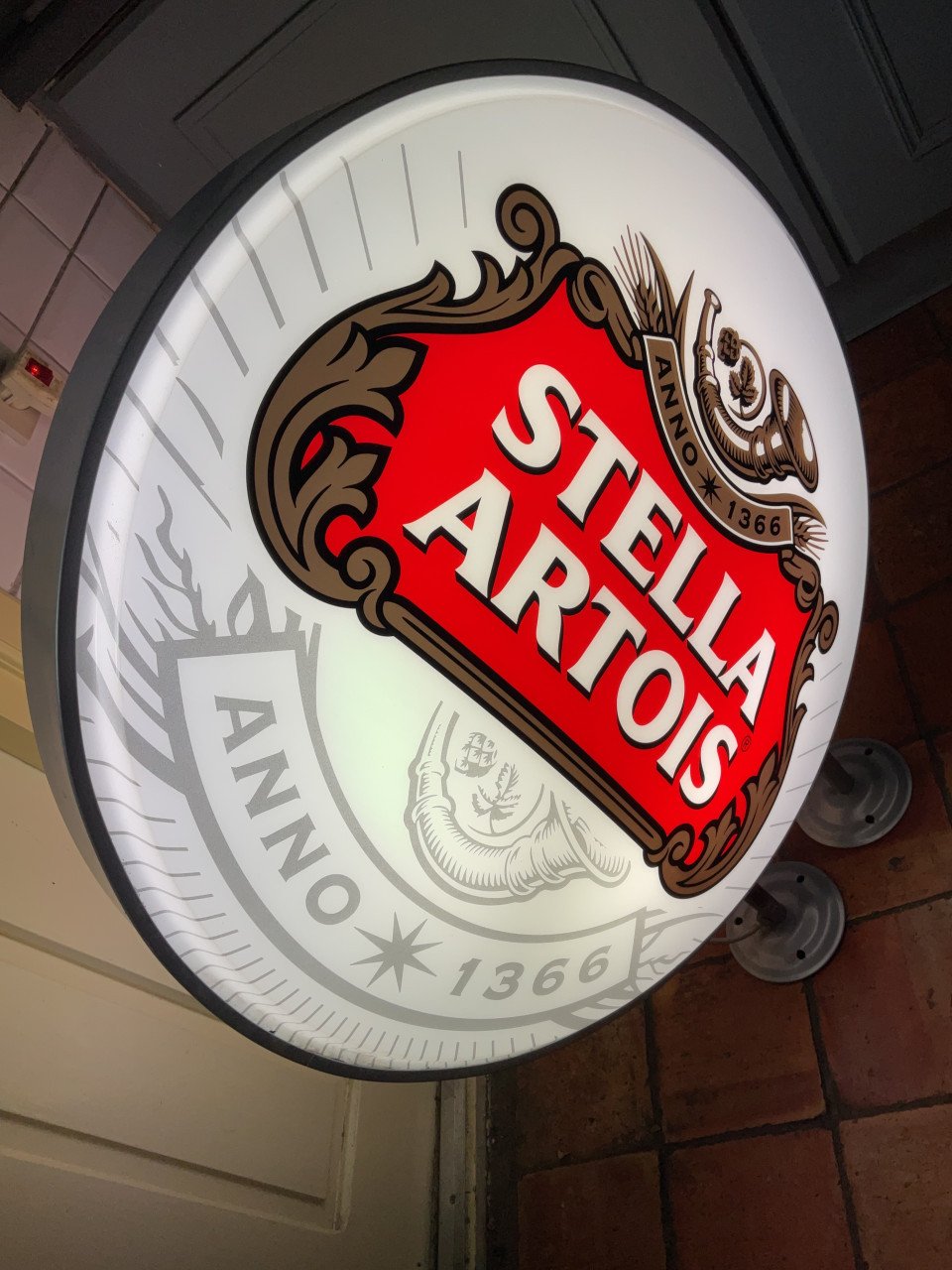 Stella Artois lichtreclame