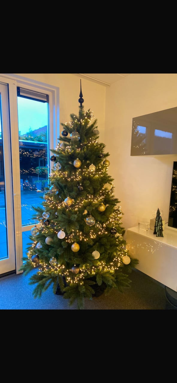 Kunst kerstboom
