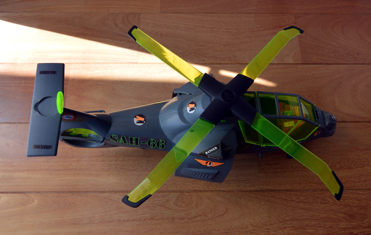 Action Man | Set (turbo-copter SAH-66 + 10 poppen + accessoires)