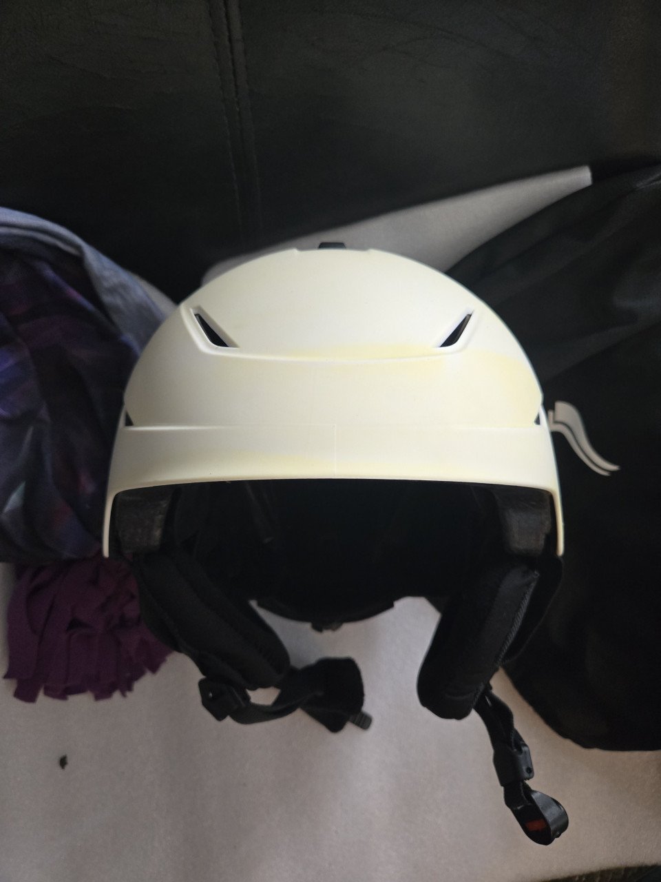2 x skihelm Crivit en 3 x skibril Wed'ze