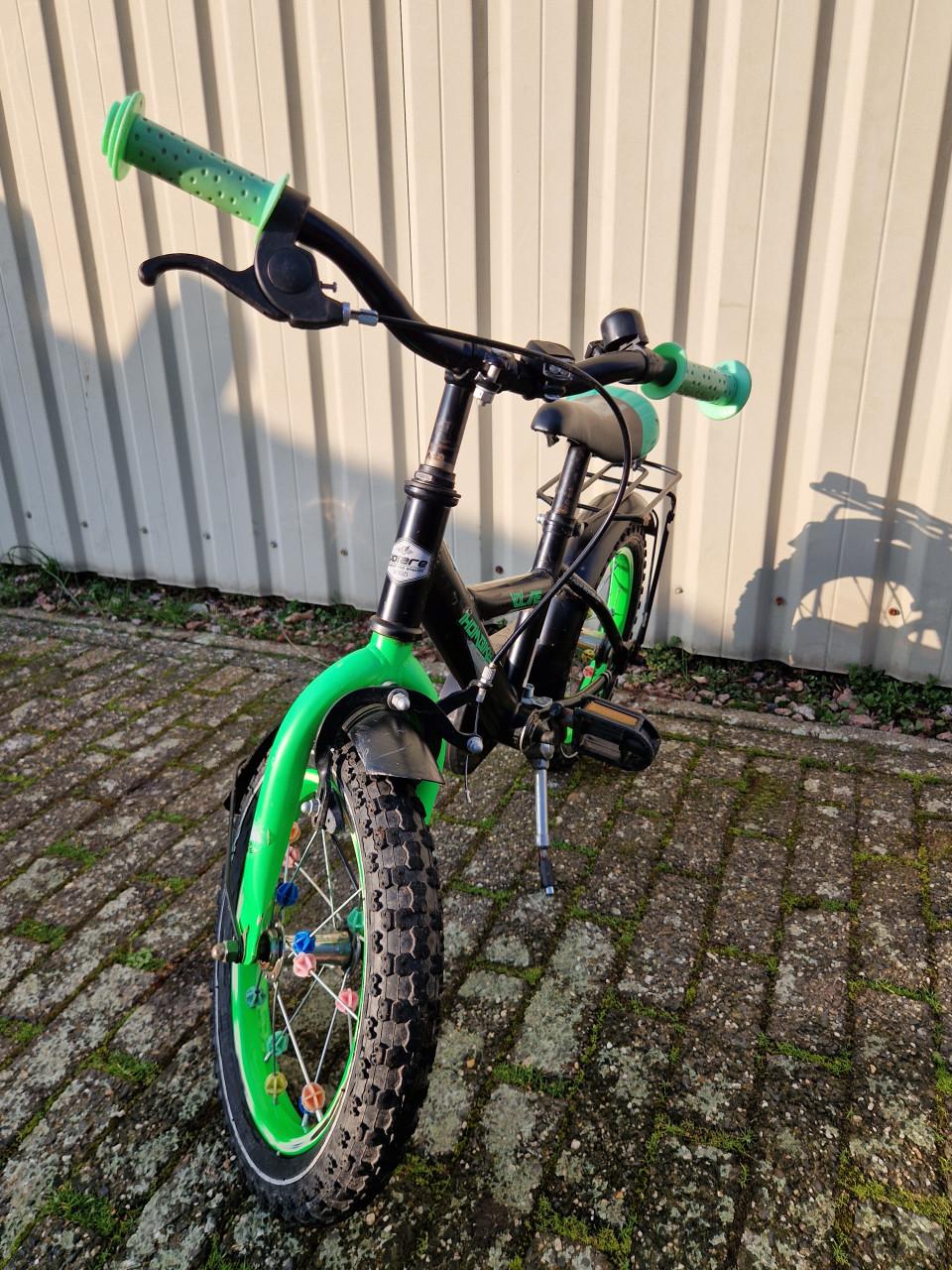 14 inch kinderfiets met zijwieltjes