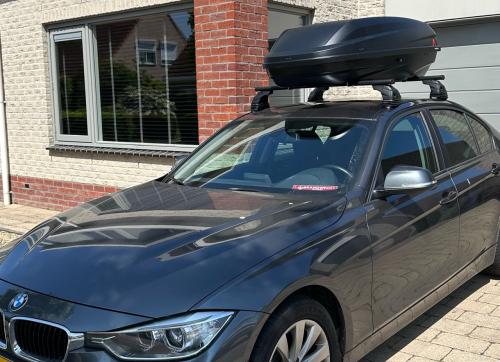 Dakdrager+koffer voor BMW/Citroen/Ford/Saab/Mercedes en meer