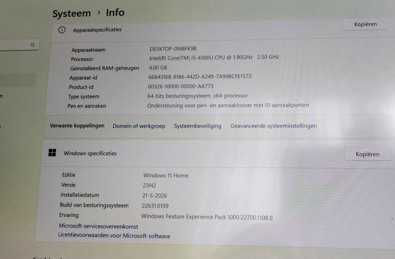 Surface Pro 3 (128 GB) Goed lezen !!