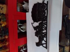 Giet ijzeren wand deco