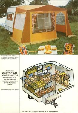 Klapcaravan - Orginele Rapido Confort Matic (1978)